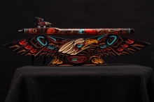 Boise de Rose Native American Flute, Minor, Mid F#-4, #G29D